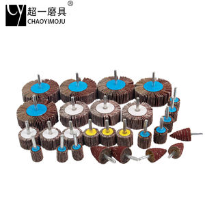 Filetes intercalados (Interleaved) Rp solapa de no-tejido abrasivo de pulido y cepillo de la rueda - Product Image 1