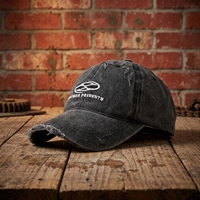 Gorra de Béisbol Personalizada con Logotipo Bordado Estilo Vintage Desgastado para Eventos Promocionales, Regalos Corporativos, Deportes de Equipo, Venta al Por Mayor