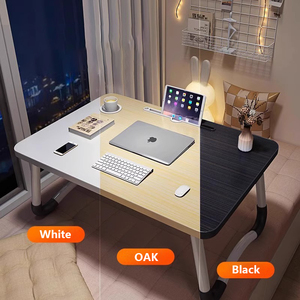 <strong>Foldable</strong> Wood and MDF Computer <strong>Desk</strong> Versatile Home/Office <strong>Table</strong> for Study and Workspace - Product Image 3