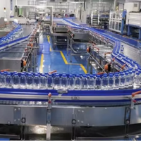 48000BPH Hoge Capaciteit Automatische Mineraalwaterproductiemachine Aanpasbare Complete Waterproductielijn