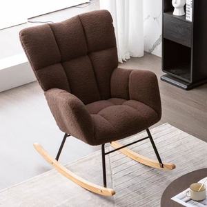 Fauteuil de salon Fauteuil à bascule avec un style de design moderne Fauteuil de chambre à coucher - Product Image 2