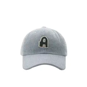 Chapéu de pai de veludo cotelê unissex com logotipo personalizado, boné de beisebol para pesca ao ar livre, ciclismo, viagens casuais e logotipo personalizado