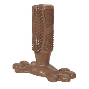 Suministros para mascotas al por mayor, cepillos dentales resistentes a mordidas para perros, cepillos de dientes de juguete con succión TPR Teddy para perros - Product Image 3