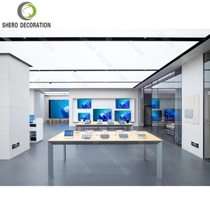 Mostrador de Exhibición Moderno para Tienda de Teléfonos Móviles, Diseño Interior de Tienda de Computadoras, Pantalla Digital Multifuncional - Product Image 3