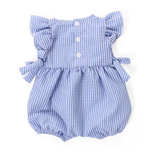 Vendita calda logo personalizzato neonato vestiti per bambini abbigliamento per bambini pagliaccetti estivi pagliaccetto per bambina - Product Image 3