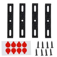 Rahmenloser Kennzeichenhalter Clips Halterung für EU Standard Kennzeichen Deutschland Österreich