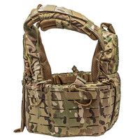 Nouveau design, gilet tactique léger camouflage, porte-plaques pour adulte