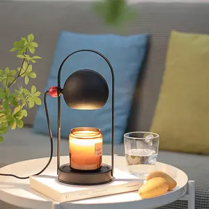 Wholesale Hot Sale Aromatherapy lamp au usa eu plug electric wooden candle warmer with box