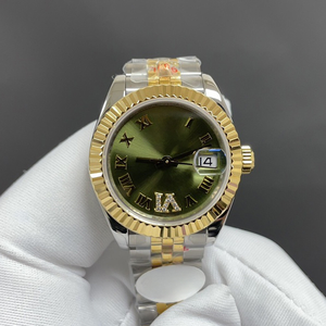 Recomiendo sinceramente: Platino y acero inoxidable combinados a la perfección. Calidad Superior. Artículo de Súper Lujo. Reloj Mecánico - Product Image 1