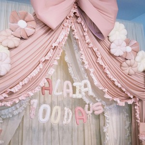 Rideaux à volants de mariage en soie de lait, draperies de fond pour la photographie d'événements, décoration de fond - Product Image 3