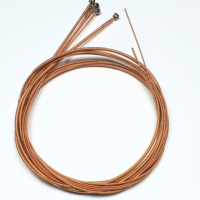 SAMHYUN 85% Copper Wound Steel 4String Acoustic Bass Guitar Strings 45-100 Gauge Hex Core Durable Warm Tone Anti-Rust OEM Custom
