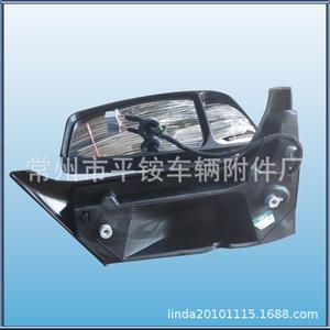 Ensemble de rétroviseurs Ford 879400C460, miroir plan en ABS noir pour Transit 2017-2023, remplacement et réparation - Product Image 4