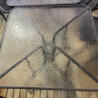 Vidrio Figurado Tejido Transparente de 4mm, 5mm, 6mm en Bronce y Gris con Tamaño Opcional para Ventanas y Puertas