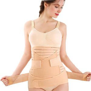 Doğum sonrası destek kurtarma karın korsesi bel/pelvis kemer vücut şekillendirici doğum sonrası Shapewear 3 in 1 kadın standart yetişkinler orta - Product Image 1