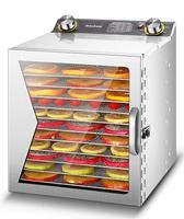 Beste Goedkope Aanpasbare Gedroogde Fruitmachine Commercieel Huishouden Intelligente 12-laags Voedseldehydrator