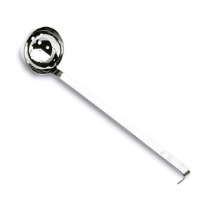 Paletta Forata U.P. Manico lungo in acciaio inossidabile per servire la zuppa - Product Image 1