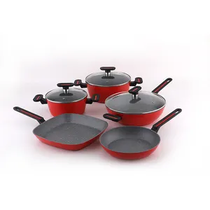 Cookware and Kitchenware Supplier 8 pcs Aluminum Cookware Set