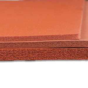 Tấm Xốp Silicon Màu Đỏ Tấm Cuộn Cao Su Để Dập Nóng - Product Image 4