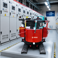 Transformateur à sec à économie d'énergie 10 kV à noyau tridimensionnel SCB-RL à faible perte pour connexion au réseau de parcs solaires photovoltaïques et éoliens