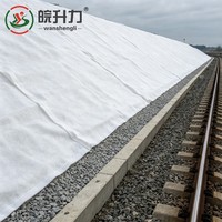 Géotextile non tissé filé à froid WSL pour la stabilisation des sous-sols de construction routière avec protection des pentes conformes aux normes ASTM
