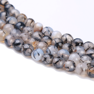 Piedras Preciosas Naturales de Corte Brillante y Cuentas para la Elaboración de Joyas, Incluyendo Ágata, Diamante y Cornalina, de 8 mm y 3 mm de Altura - Product Image 5