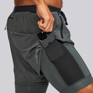 Pantalones Deportivos Negros de 4 Pulgadas para Mujer, Malla Negra 2 en 1, Camuflaje, Talla Grande, Pantalones Deportivos de Cintura Alta para Mujer, Shorts para Correr para Hombre - Product Image 2