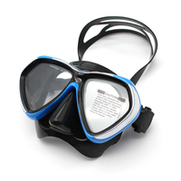 Masque de plongée en verre trempé pour adultes, équipement de plongée professionnel en gros, équipement de plongée en apnée, lunettes de plongée sous-marine