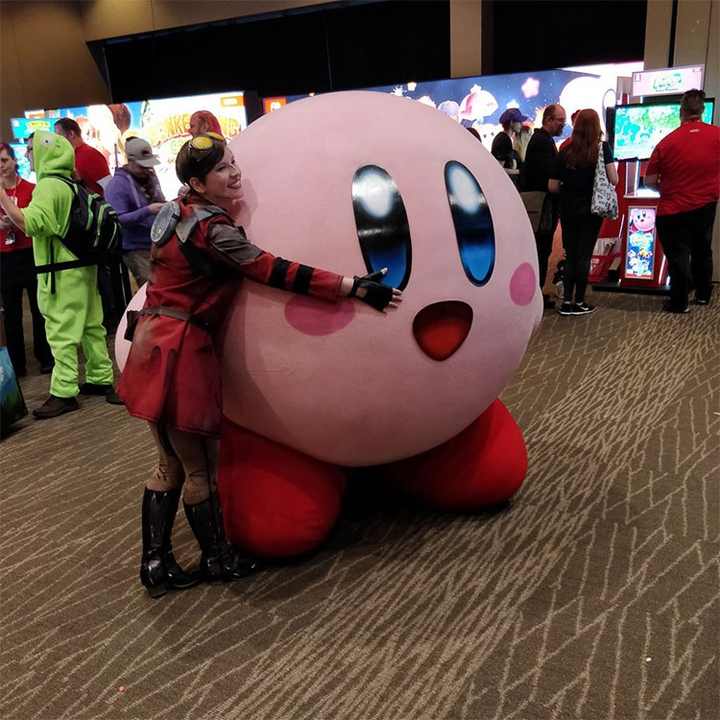 Kirby Inflatable Adult Costume