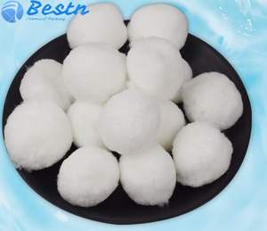 Boules filtrantes en polyester blanc <span class=keywords><strong>pour</strong></span> <span class=keywords><strong>piscine</strong></span>, 500g 700g, avec 96% de vide, <span class=keywords><strong>pour</strong></span> remplacement de sable d'aquarium - Product Image 3