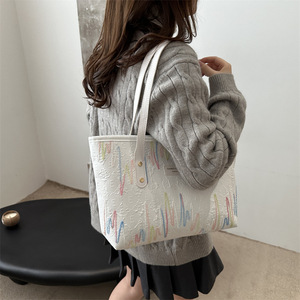 Sac à bandoulière simple et élégant pour femme, sac à main de <span class=keywords><strong>voyage</strong></span> d'affaires grande capacité, sac fourre-tout pas cher - Product Image 5