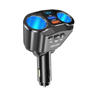 Adaptador de cargador de coche, dispositivo <span class=keywords><strong>port</strong></span>átil de doble puerto <span class=keywords><strong>Usb</strong></span> 4.2a Qc3.0 con voltímetro de 14,6 v, enchufe hembra para encendedor de cigarrillos - Product Image 6