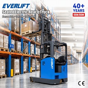 Chariot élévateur électrique à flèche télescopique EVERLIFT HELI 1,5 tonne 2 tonnes 2,5 tonnes 6m 8m 12m avec batterie Li-Ion et caméra pour allées étroites - Product Image 4