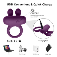 Ringe Design 10 Vibrations massage gerät für Männer, tragbare Vibrationsverzögerungsring-Massage werkzeuge, damit Männer länger halten