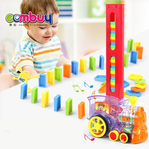 Transparent Intelligence Block Set Toy Electric <strong>Domino</strong> <strong>Train</strong> - Product Image 2