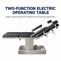 Table d'opération électrique à deux fonctions réglable en hauteur, table chirurgicale médicale pour salle d'opération hospitalière