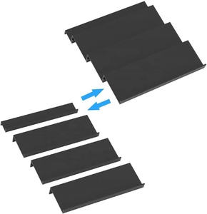 Đen Acrylic mở rộng gia vị giá khay cho nhà bếp ngăn kéo Rack hiển thị cho tổ chức của bạn gia vị - Product Image 5