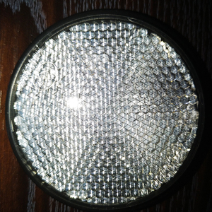 Camión remolque autobús adhesivo seguridad trasera pegatina reflectante prismático redondo plástico Reflex Reflector piezas de advertencia - Product Image 3