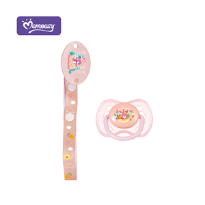 Mobpa BPA ücretsiz bebek emzik silikon emzik bebek güvenli nefes ve emzik klip ile taşınabilir emzik - Product Image 3