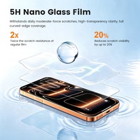 Ugoodcut Prix de Gros Film de Protection d'Écran Nano Verre Clair HD 5H Confidentialité RPET Films Hydrogel pour Téléphones Mobiles