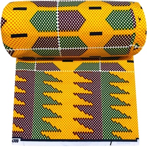 Kỳ lạ phi in sáp vải 100% <span class=keywords><strong>polyester</strong></span> với mô hình hình học cho quần áo thủ công - Product Image 5