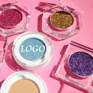Eyeshadow Tunggal dengan Logo Kustom, Glitter Shimmer Highlight Matte, Pigmen Tinggi, Tahan Lama, Tahan Air - Product Image 1