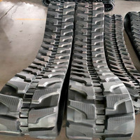 Venta de fábrica, excavadora sobre orugas, pista de goma 400*72,5*76W para Hyundai, R60CR-9