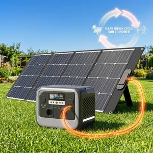 Estación de Energía Portátil de 700W C700, Generador Solar con Batería, Onda Sinusoidal Pura, Carga Rápida AC PD de 100W para Camping - Product Image 6