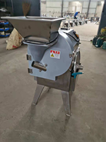 Multifunctionele groente- en fruitsnijder, -schaaf en -snijmachine voor aardappel, wortel, ui, sinaasappel en andere wortelgewassen, 300 tot 1000 kg.