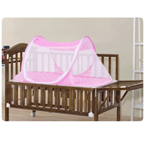 Portable Foldable Baby Bed <b>Net</b> Newborn Sleep Bed for Travel Zipper Design Ultra - Breathable Nylon Cloth - Product Image 6