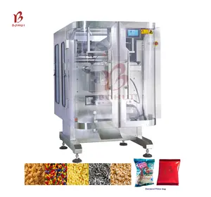 BOHUI PACK CE 10-90 Sacs Haute Vitesse Forme Verticale Remplissage Machine D'emballage D'étanchéité Grains Lentilles Raisin Granule Machine D'emballage Alimentaire