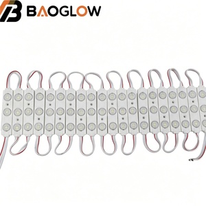 โมดูล LED SMD 2835 DC 12V IP65 กันน้ำ สำหรับป้ายโฆษณาเชิงพาณิชย์ 1.5W LED ความสว่างสูง โมดูล LED 3 ดวง - Product Image 4