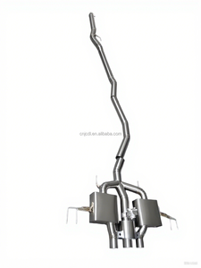 Para <span class=keywords><strong>Honda</strong></span> Civic Type-<span class=keywords><strong>R</strong></span> Fl5 2,0 T Ss304 Válvula de silenciador Catback Centro Sistema de escape de <span class=keywords><strong>triple</strong></span> salida - Product Image 4