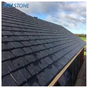 Tuiles de <span class=keywords><strong>toiture</strong></span> en pierre naturelle Tuile à découper en <span class=keywords><strong>ardoise</strong></span> noire - Product Image 4