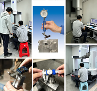 Servicio de Mecanizado CNC de 5 Ejes OEM, Piezas de Fresado y Torneado de Aluminio Personalizadas, Componentes Metálicos de Prototipado Rápido